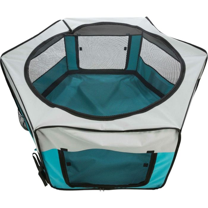 Trixie TRI4011905640556 Recinto con red/base Ø 150 × 65 cm Turquesa / Gris claro 13