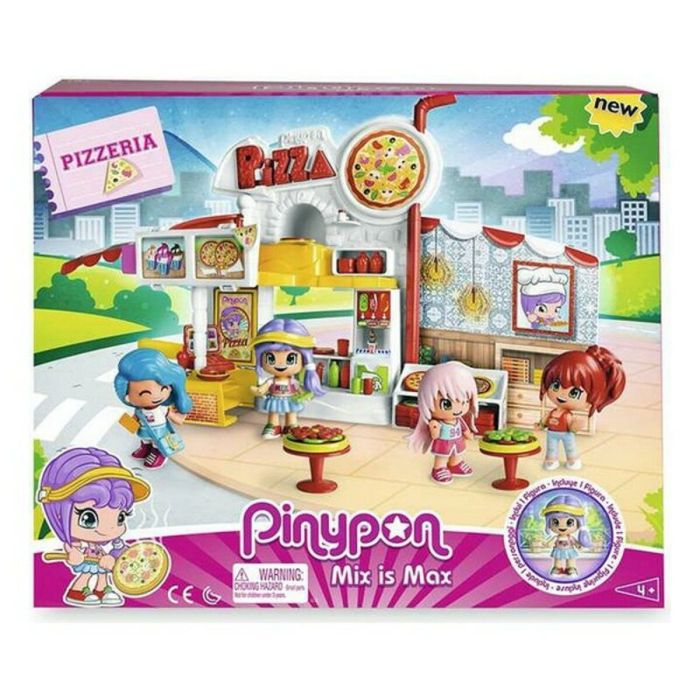 Playset Pinypon Mix Is Max Pizza Restaurant Famosa 2 Playset Pinypon Mix Is Max Pizza Restaurant Famosa 2