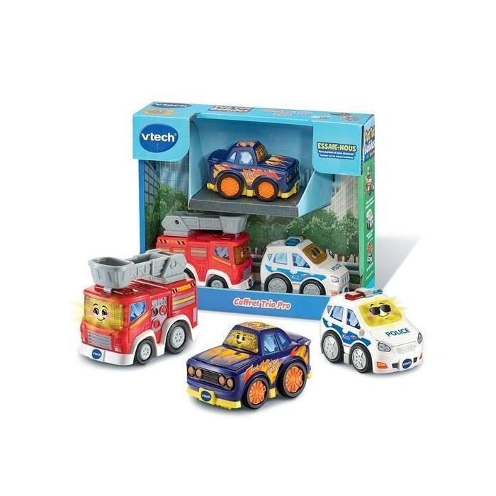 Vtech VTE3417764205058 - Tut Tut Bólides Vehículos Serie Pro - Trío Box Set 0 Vtech VTE3417764205058 - Tut Tut Bólides Vehículos Serie Pro - Trío Box Set 0