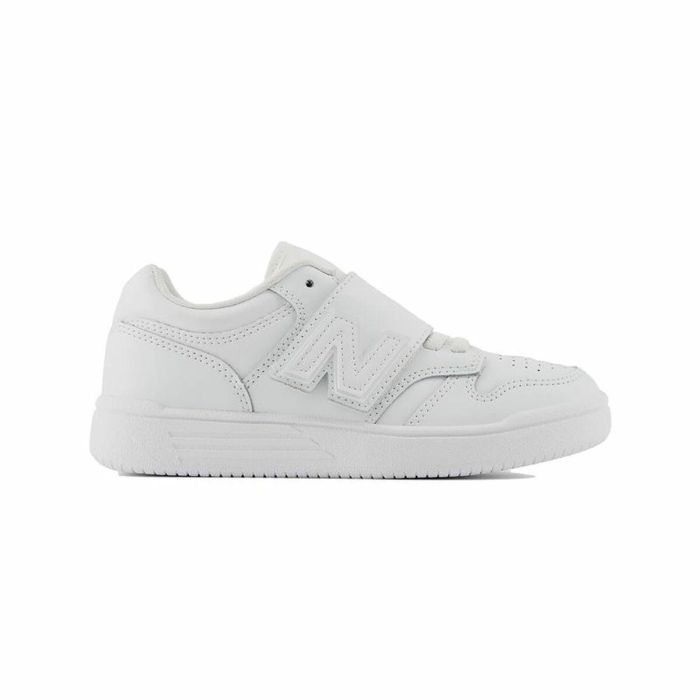 Zapatillas Casual Niño New Balance 480 Bungee Lace Blanco Zapatillas Casual Niño New Balance 480 Bungee Lace Blanco