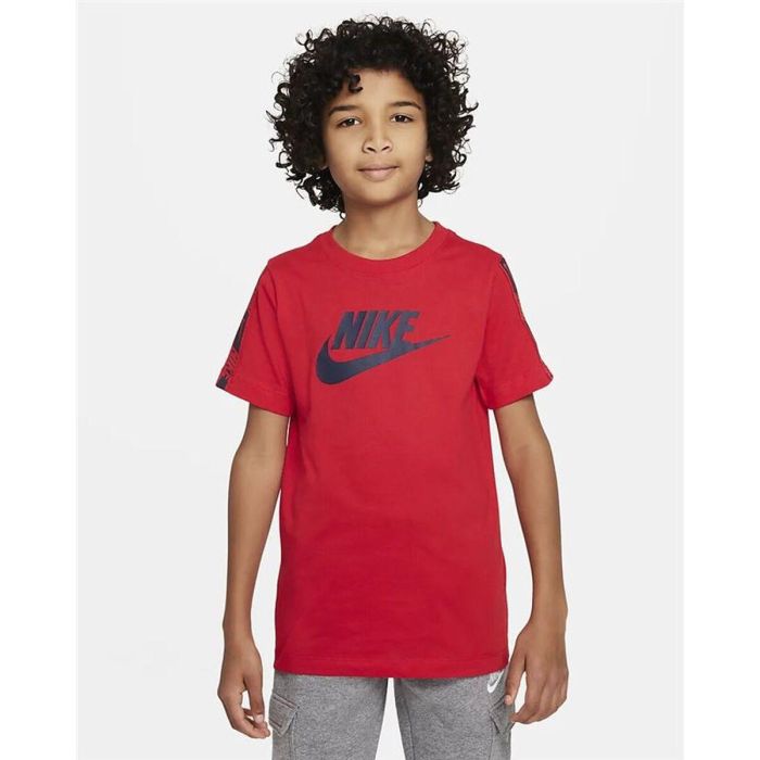 Camiseta de Manga Corta Infantil Nike Rojo 4