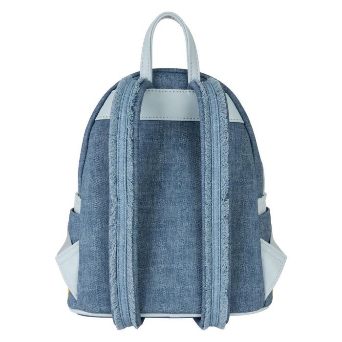 Mochila Denim Disney Loungefly 26cm 3 Mochila Denim Disney Loungefly 26cm 3