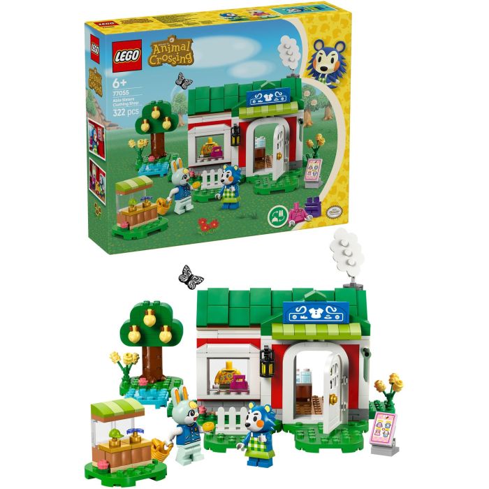 LEGO 77055 Tienda Ropa Hermanas Manitas Animal Crossing Set de Construcción con Figuras Pili y Ariel Juguete para Niños +6 años 13 LEGO 77055 Tienda Ropa Hermanas Manitas Animal Crossing Set de Construcción con Figuras Pili y Ariel Juguete para Niños +6 años 13