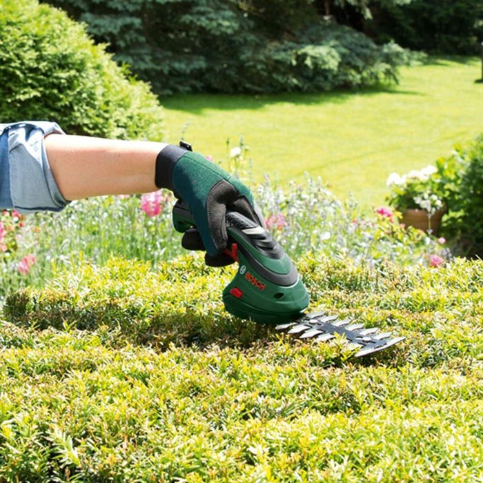Bosch Isio Juego de 2 Cuchillas Recortadoras Multi-Click de 8 y 12 cm para Cortasetos y Escultura de Setos 2