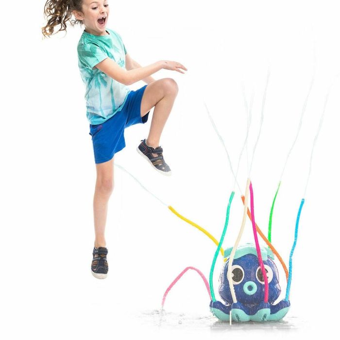 Pack Pelota Burbuja Hinchable Gigante Parachoques y Juguete Aspersor Rociador de Agua InnovaGoods 16