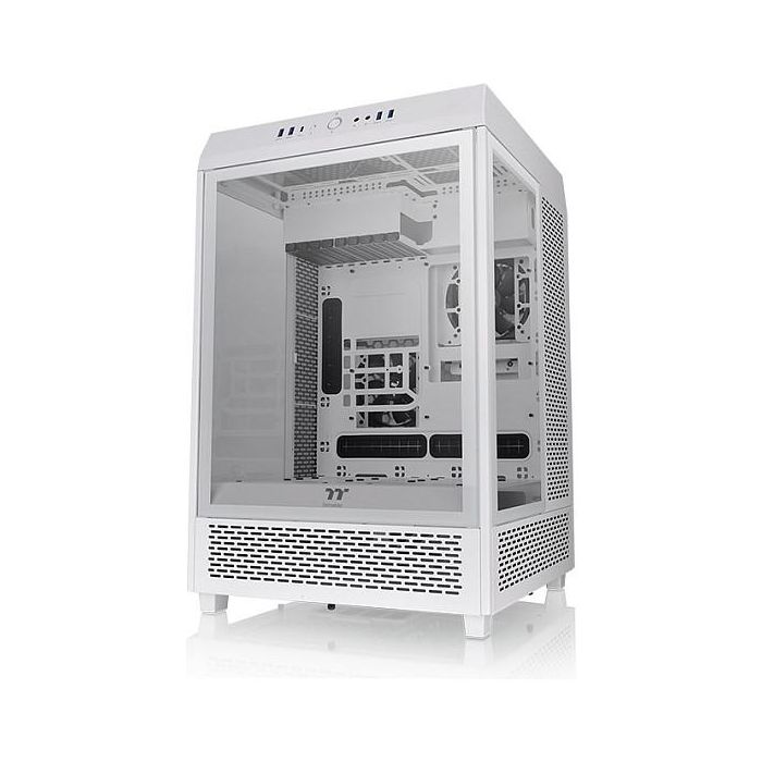 Thermaltake The Tower 500 Snow White Caja PC Midi Tower ATX/EATX/micro ATX/Mini-ITX SPCC Vidrio Templado Blanco para Juego