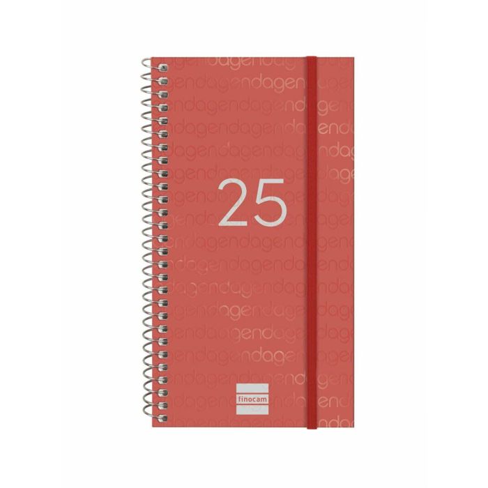 Agenda Finocam YEAR Rojo Mini 9,4 x 17,1 cm 2025 6