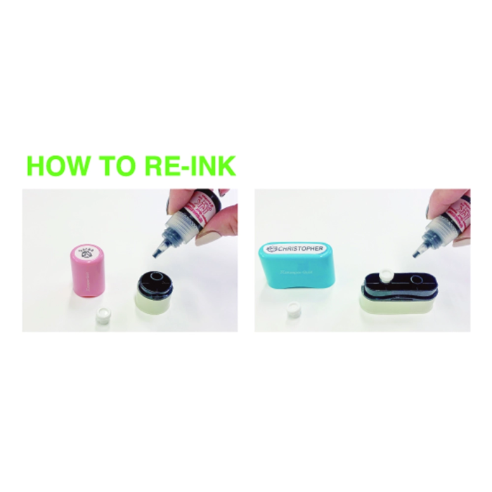 X'stamper Sello Quix Nombre Personalizable Color Rosa 9,5x46 mm QN41 3