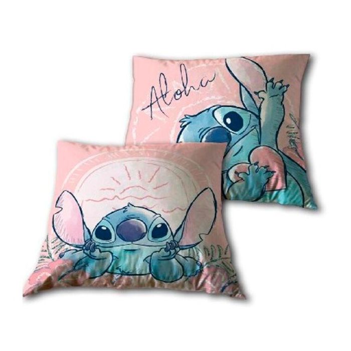 DISNEY Cojin Stitch 40x40cm Microfibra