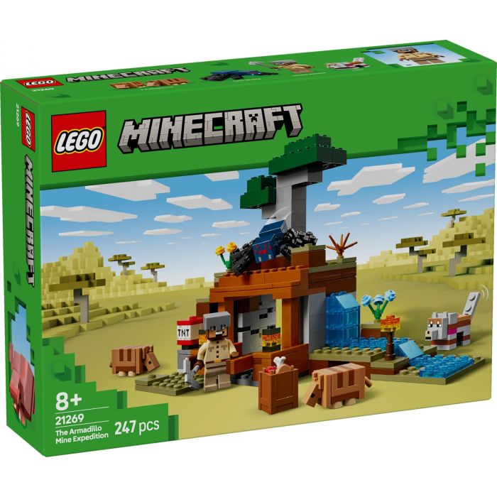 Lego Minecraft La Expedición a la Mina del Armadillo - Set de Construcción para Edad 8+ años 9 Lego Minecraft La Expedición a la Mina del Armadillo - Set de Construcción para Edad 8+ años 9