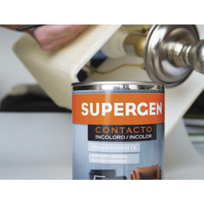 Supergen Pegamento de Contacto Incoloro 40 ml para Bricolaje y Reparación 3
