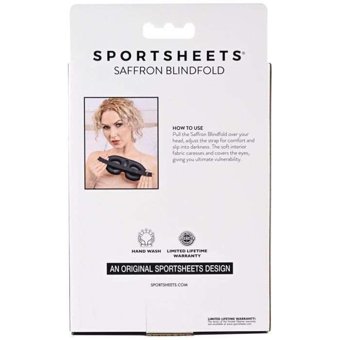Máscara Sportsheets Saffron Rojo 2 Máscara Sportsheets Saffron Rojo 2