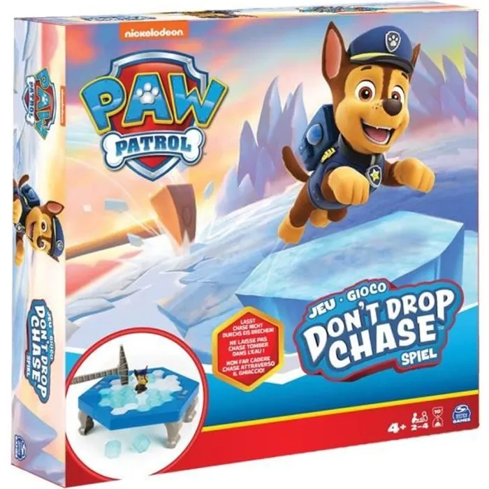 Paw Patrol SPI6067975 Don't Drop Chase - Juego de Mesa de Acción Divertido y Dinámico 0 Paw Patrol SPI6067975 Don't Drop Chase - Juego de Mesa de Acción Divertido y Dinámico 0