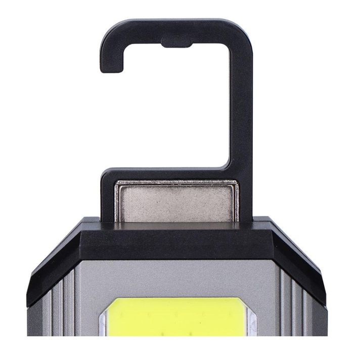 Edm Linterna led recargable 10W aluminio, 5W frontal, 1000lm, power bank, 9h autonomía, IP44, imán y gancho 8 Edm Linterna led recargable 10W aluminio, 5W frontal, 1000lm, power bank, 9h autonomía, IP44, imán y gancho 8