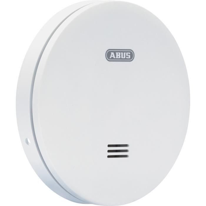 Detector de humo - ABUS - RWM160 - Diseño ultraplano - Protección 40 m² - Alarma 85 dB - Batería de litio de 10 años 2 Detector de humo - ABUS - RWM160 - Diseño ultraplano - Protección 40 m² - Alarma 85 dB - Batería de litio de 10 años 2