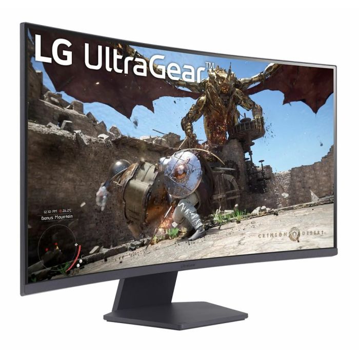 LG 32GS60QC-B Monitor Gaming 32" 2560x1440 180Hz HDR10 1ms VA Curva 1000R 2xHDMI DP 3 LG 32GS60QC-B Monitor Gaming 32" 2560x1440 180Hz HDR10 1ms VA Curva 1000R 2xHDMI DP 3