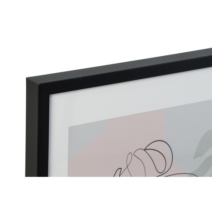 DKD Home Decor Cuadro Decorativo Scandi Set de 6 Unidades Multicolor 60x40 cm, 3cm Fondo, Diseños Surtidos, Material PS y MDF 1