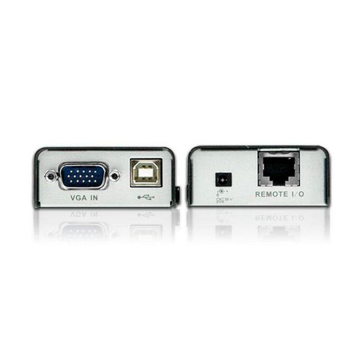 Aten CE100-AT-G Extensor KVM USB/VGA hasta 100m, Resolución 1920x1200, Negro 2