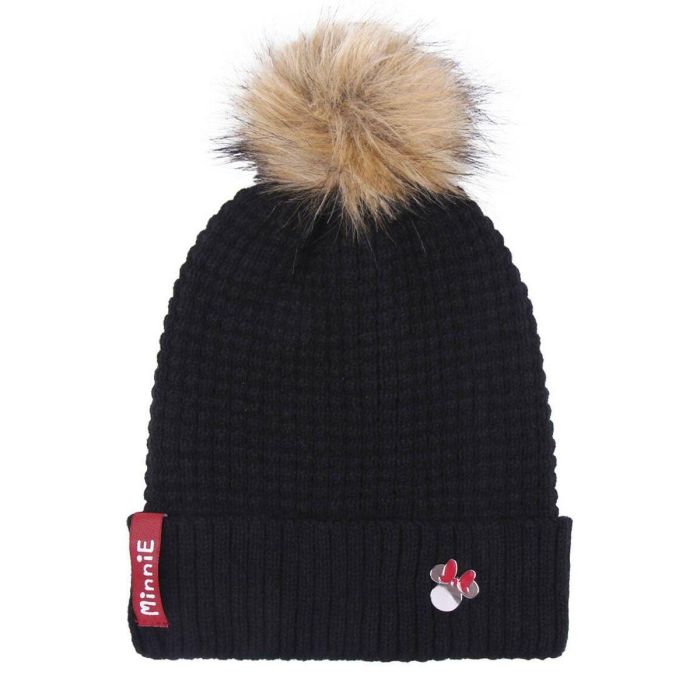 Gorro Tricot Pompom Minnie 3