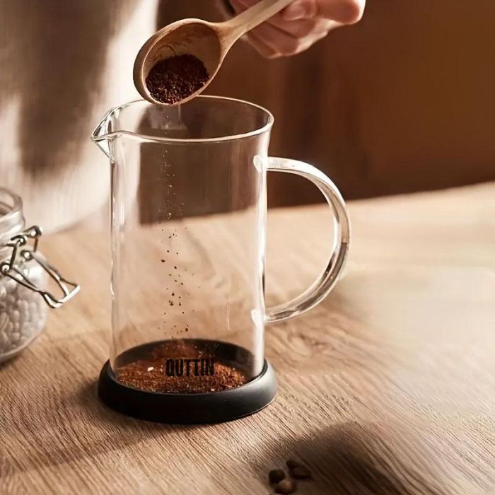 Jarra para Café o Té Boro-Ss 800 ml Quttin - Inde (8 Unidades) 1 Jarra para Café o Té Boro-Ss 800 ml Quttin - Inde (8 Unidades) 1