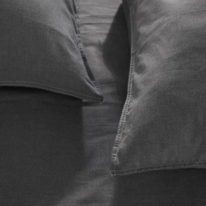 Today TOD1699499802753 Funda Nórdica Charme Chambray Gris Oscuro Capucine 240x220 cm 1 Today TOD1699499802753 Funda Nórdica Charme Chambray Gris Oscuro Capucine 240x220 cm 1