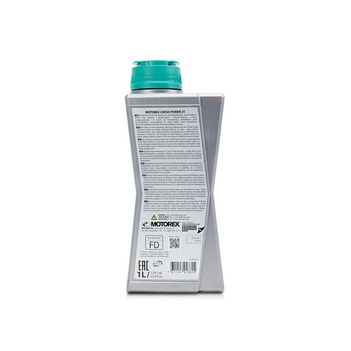 Aceite de Motor para Moto Motorex Cross Power 1 L 1 Aceite de Motor para Moto Motorex Cross Power 1 L 1