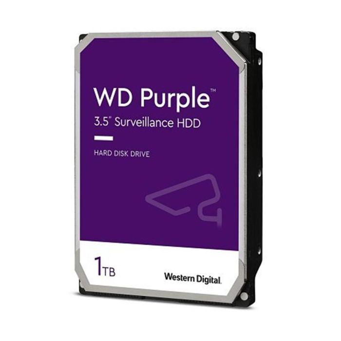 Western Digital Purple Disco Duro Interno 1TB 3.5" SATA III 5400 RPM 64MB Western Digital Purple Disco Duro Interno 1TB 3.5" SATA III 5400 RPM 64MB