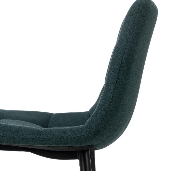 Taburete Verde Tejido-Metal Salón 45 X 55 X 92 cm