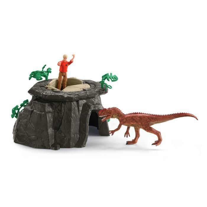 Gran Conquista del Templo Perdido, Set de figuras, SCHLEICH 42656 Dinosaurios, 4 años 3