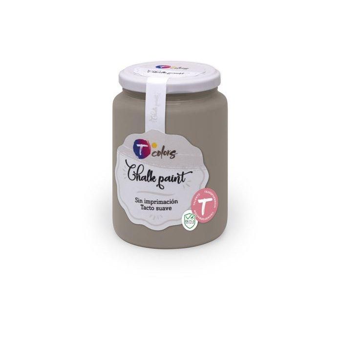Pintura Chalk Paint Marker Tcolors 400 Ml (Bote) Gris Humo