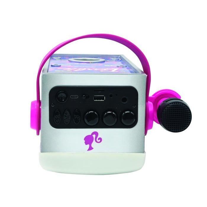 Potente altavoz Bluetooth iluminado de Barbie con micrófono 4 Potente altavoz Bluetooth iluminado de Barbie con micrófono 4