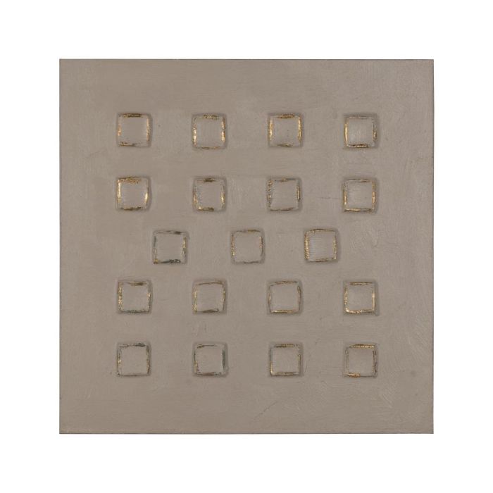 Cuadro Relieve 2/M Lienzo Decoración 80 X 3,50 X 80 cm