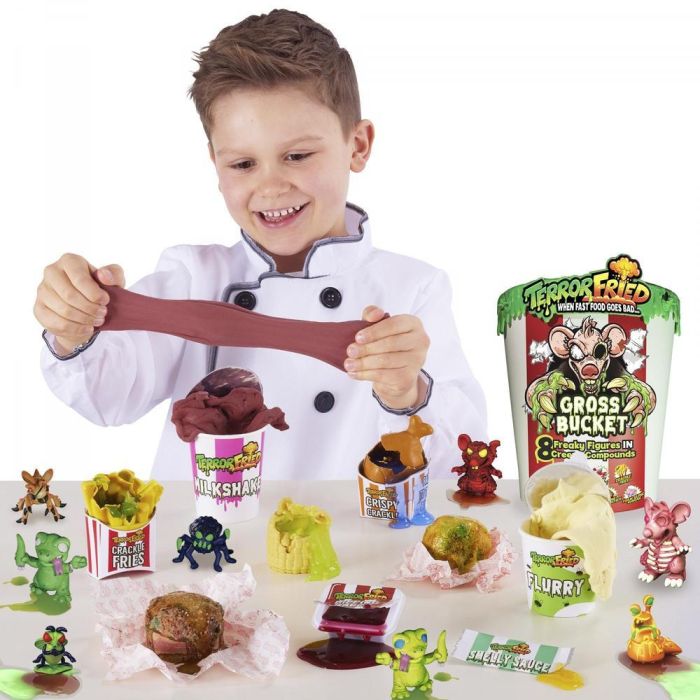 Bandai Juguete Terror Fried Super Cubo Figuras Sorpresa con Compuestos Asquerosos para Niños +5 años 1 Bandai Juguete Terror Fried Super Cubo Figuras Sorpresa con Compuestos Asquerosos para Niños +5 años 1