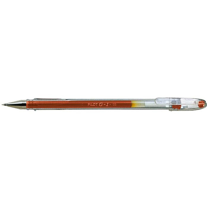 Boligrafo Pilot G-1 Rojo Tinta Gel 12 unidades 1