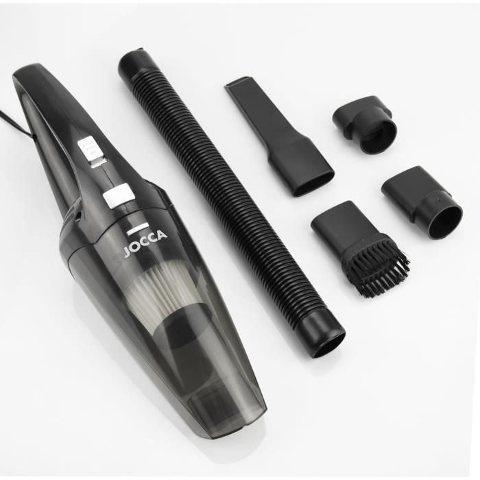 Jocca JOC8435253568137 Aspiradora de Coche 100W, 0,5L, Gris con Cable 3m y Accesorios incluidos 1 Jocca JOC8435253568137 Aspiradora de Coche 100W, 0,5L, Gris con Cable 3m y Accesorios incluidos 1