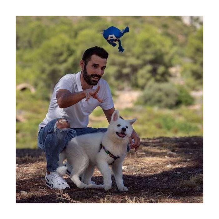 Cerdá Cuerda dental para perro Capitán América Avengers 13x10x20 cm azul 3 Cerdá Cuerda dental para perro Capitán América Avengers 13x10x20 cm azul 3