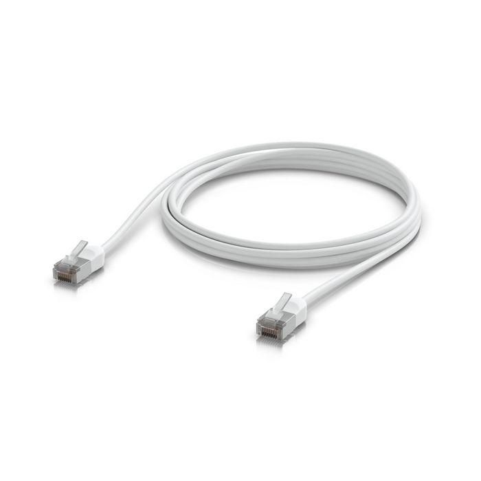 Ubiquiti 2 m, Cat 6A, up to 10 GbE, PoE++, thermoplastic elastomer (TPE), white 3 Ubiquiti 2 m, Cat 6A, up to 10 GbE, PoE++, thermoplastic elastomer (TPE), white 3