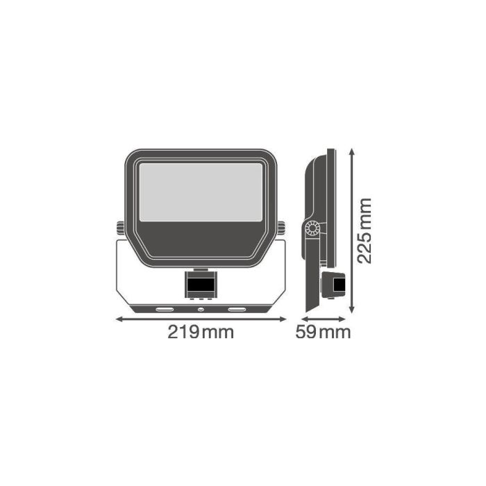 [LVE-4058075461055] Foco Proyector LED Ledvance   50W 6000Lm 4000K 100 x 100º IP65 Sensor - Blanco Natural 2