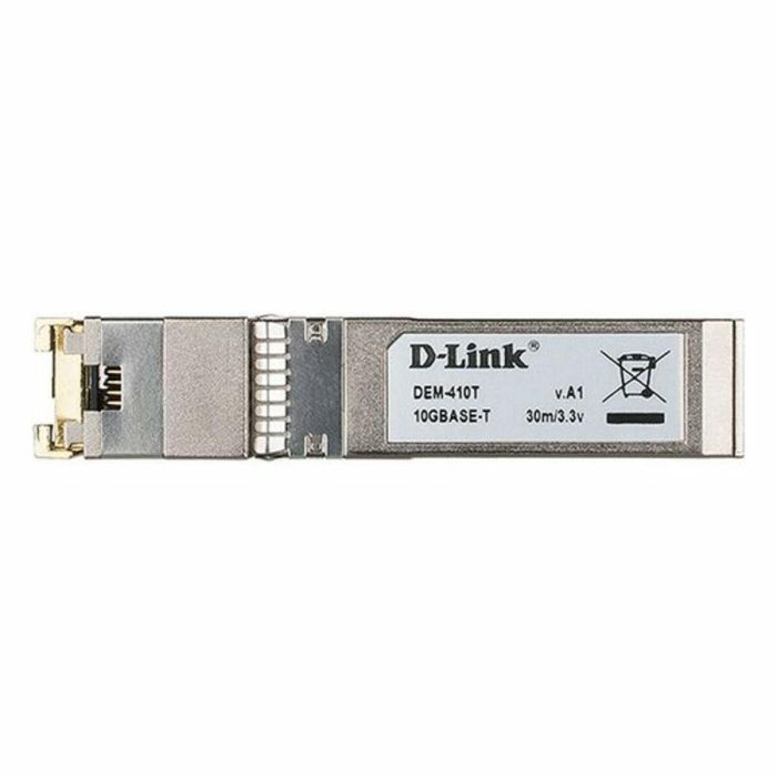 D-link DEM-410T Transceptor SFP de Cobre, Interfaz SFP+, 1 Puerto Ethernet LAN RJ-45 1 D-link DEM-410T Transceptor SFP de Cobre, Interfaz SFP+, 1 Puerto Ethernet LAN RJ-45 1
