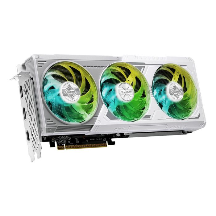 ASRock RX 9060XT 8GB GDDR6 Steel Legend Tarjeta Gráfica con 3 Ventiladores 2