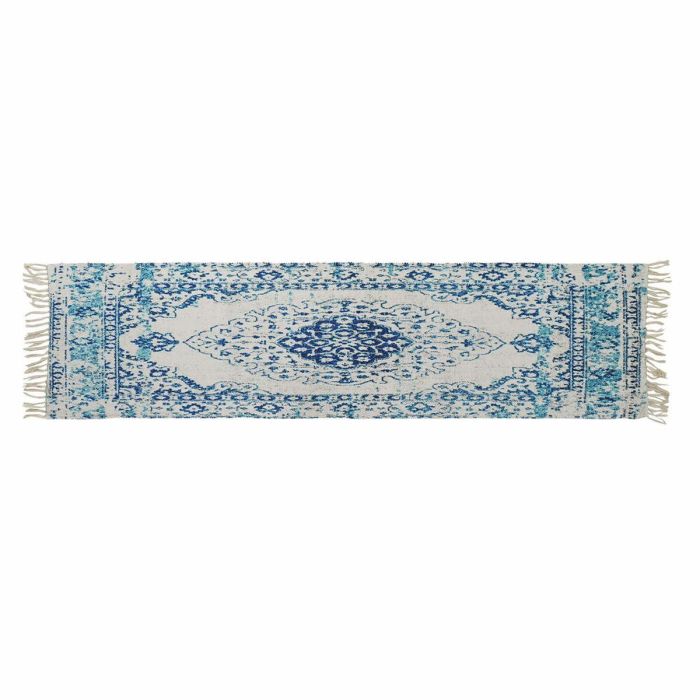 Alfombra Arabe DKD Home Decor Azul 240 x 1 x 60 cm