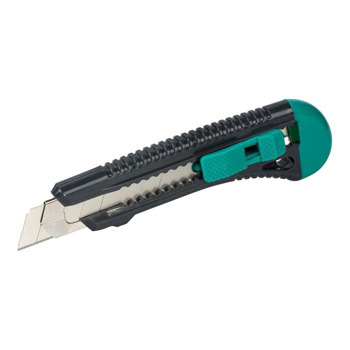 Wolfcraft Cúter de cuchillas separables standard de 18mm con guía metálica 4146000 0 Wolfcraft Cúter de cuchillas separables standard de 18mm con guía metálica 4146000 0