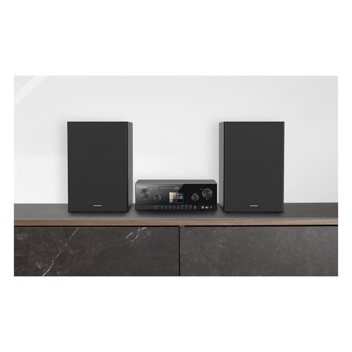 Grundig CMS 5000 BT Microcadena DAB+ con Wi-Fi y Bluetooth, 100W, Negro, CD, MP3, Spotify, Radio Internet Grundig CMS 5000 BT Microcadena DAB+ con Wi-Fi y Bluetooth, 100W, Negro, CD, MP3, Spotify, Radio Internet