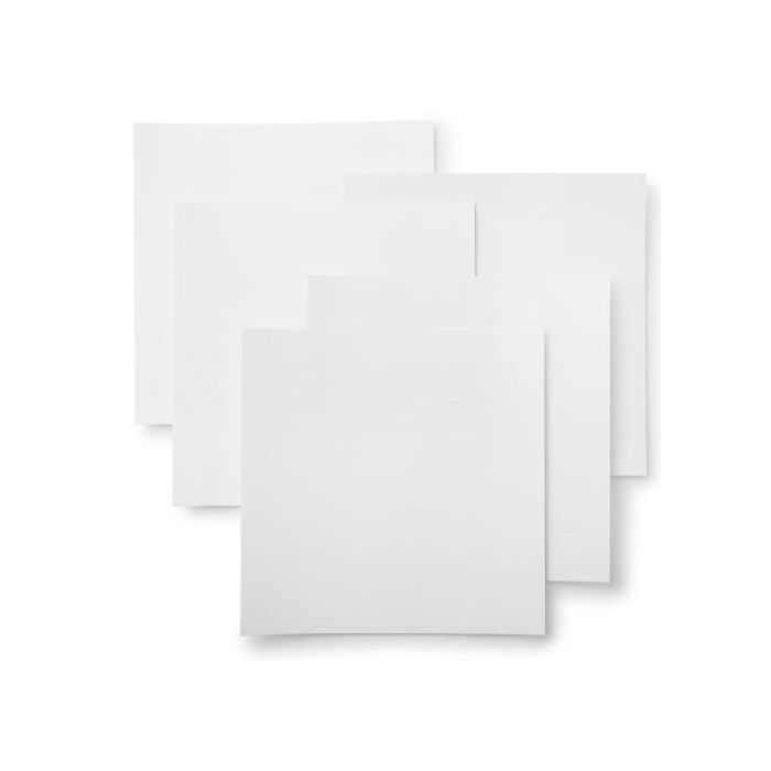 Cricut 2008317 Bloc de Hojas de Papel para Bellas Artes, 10 Hojas, 30.5x30.5 cm, Blanco, 210 g/m² Cricut 2008317 Bloc de Hojas de Papel para Bellas Artes, 10 Hojas, 30.5x30.5 cm, Blanco, 210 g/m²