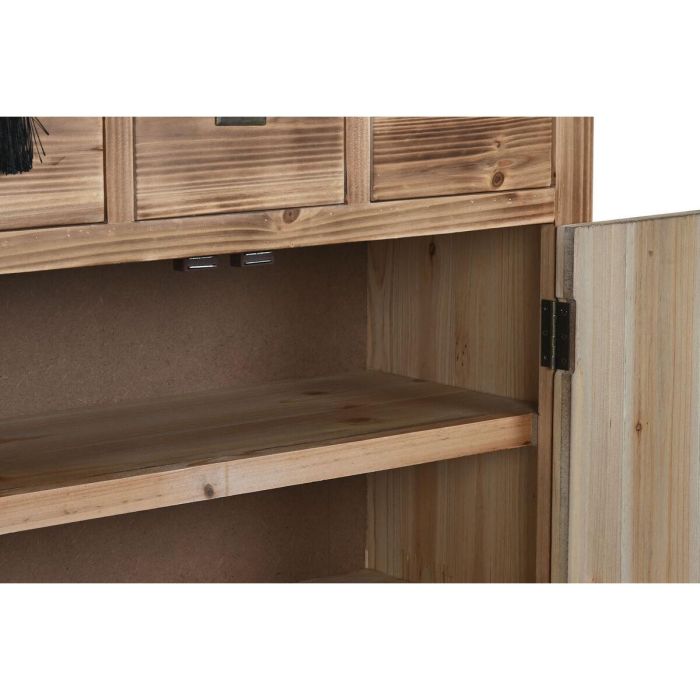 Cajonera Home ESPRIT Negro Natural Abeto Madera MDF Oriental 63 x 27 x 101 cm 3 Cajonera Home ESPRIT Negro Natural Abeto Madera MDF Oriental 63 x 27 x 101 cm 3