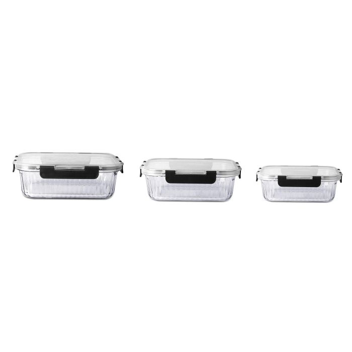 Recipiente Basicos DKD Home Decor Transparente 13 x 6.7 x 18 cm 1 Recipiente Basicos DKD Home Decor Transparente 13 x 6.7 x 18 cm 1