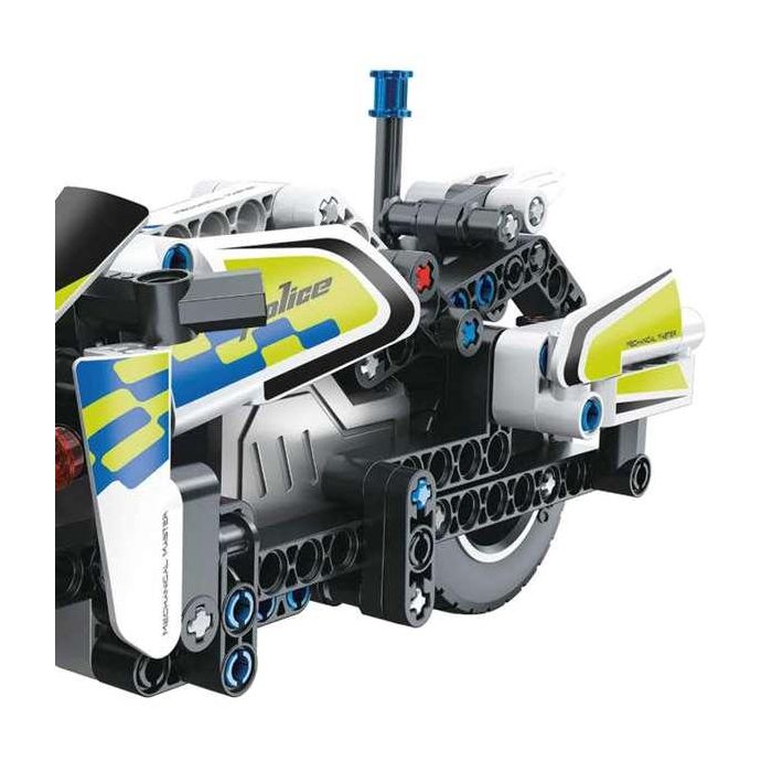 Juego construccion moto policia retrofriccion 193 piezas. 7x19x9 cm 5 Juego construccion moto policia retrofriccion 193 piezas. 7x19x9 cm 5