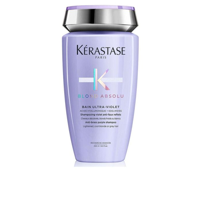 Kerastase BLOND ABSOLU bain ultra-violet Champú para Cabello Rubio, Anti-amarillamiento, 250 ml 0 Kerastase BLOND ABSOLU bain ultra-violet Champú para Cabello Rubio, Anti-amarillamiento, 250 ml 0