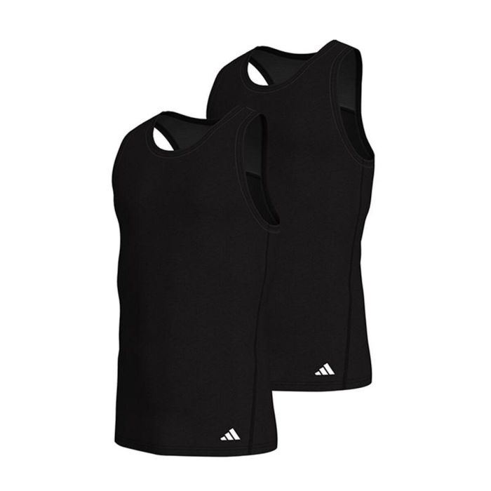 Camiseta de Tirantes Hombre Adidas Active Flex Negro L 0 Camiseta de Tirantes Hombre Adidas Active Flex Negro L 0