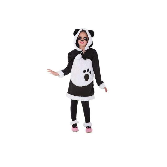 Creaciones Llopis Disfraz infantil Panda Mimosa talla 3 (7-9 años) Vestido con Capucha y Polainas Creaciones Llopis Disfraz infantil Panda Mimosa talla 3 (7-9 años) Vestido con Capucha y Polainas